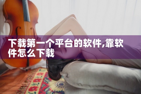 下载第一个平台的软件