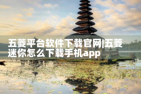 五菱平台软件下载官网